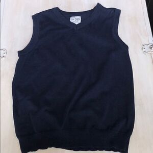 Children’s place navy sweater vest size 10/12